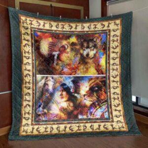 Native Spirit Quilt Blanket Ylt6  Quilt